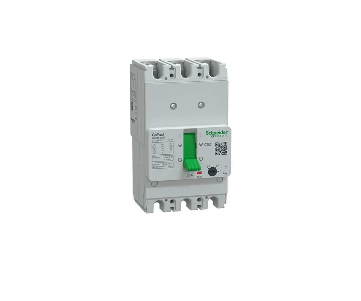 قاطع مقولب GoPact MCCB ‏125 ‏3P ‏25 A