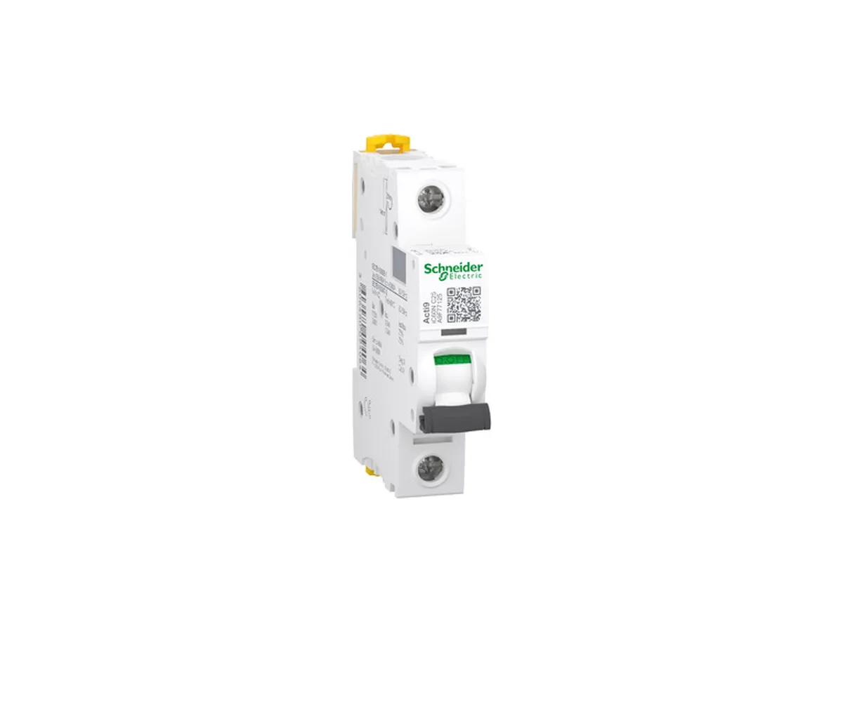 قاطع دائرة مصغر Acti9 iC60N ‏1P ‏25 A منحنى C