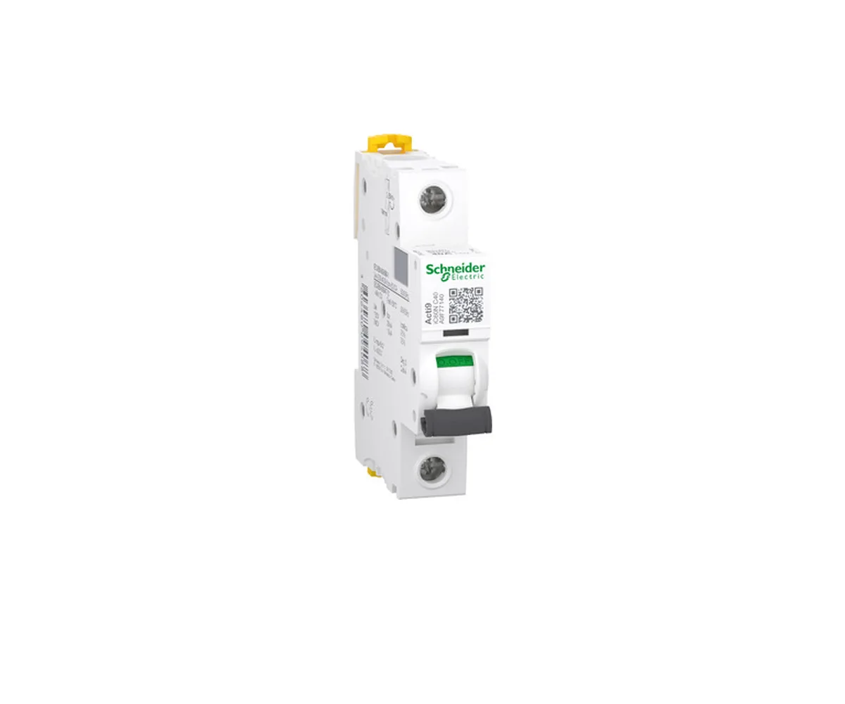 قاطع دائرة مصغر Acti9 iC60N ‏1P ‏40 A منحنى C